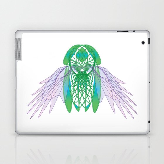 Insect Art Deco style Laptop & iPad Skin