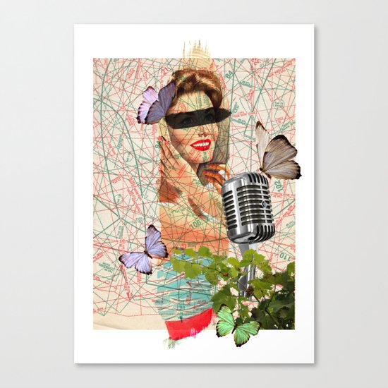 Sing to me Canvas Print