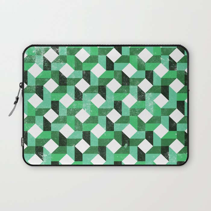 Quilt – Green Laptop Sleeve