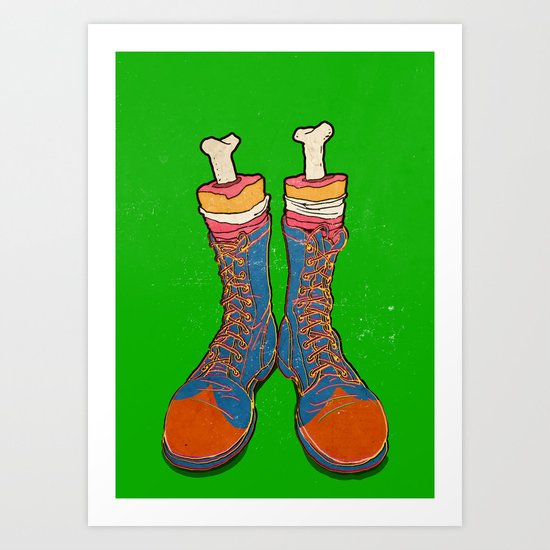Coulrophobia (Clown Phobia) Art Print