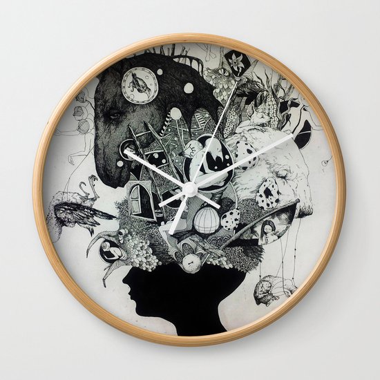 Thoughts Wall Clock