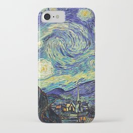 Starry Night by Vincent Van Gogh paintingq2 iPhone Case