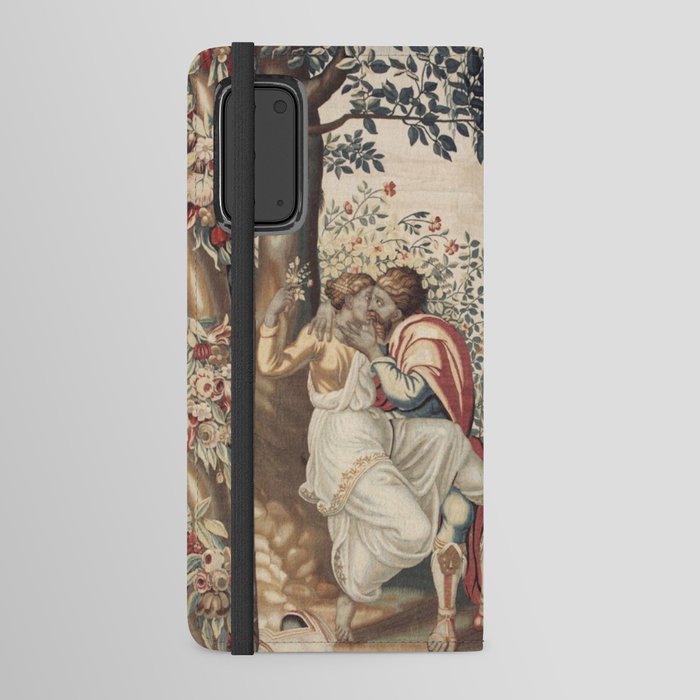 Antique 17th Century 'Apollo Spying on Mars and Venus' Tapestry Android Wallet Case
