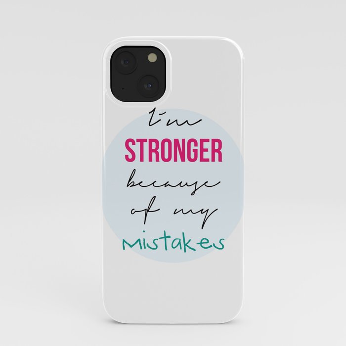 I´m stronger iPhone Case