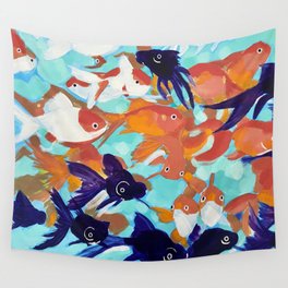 Just Keep Swimming Wall Tapestry