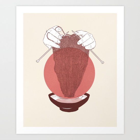Noodles Art Print