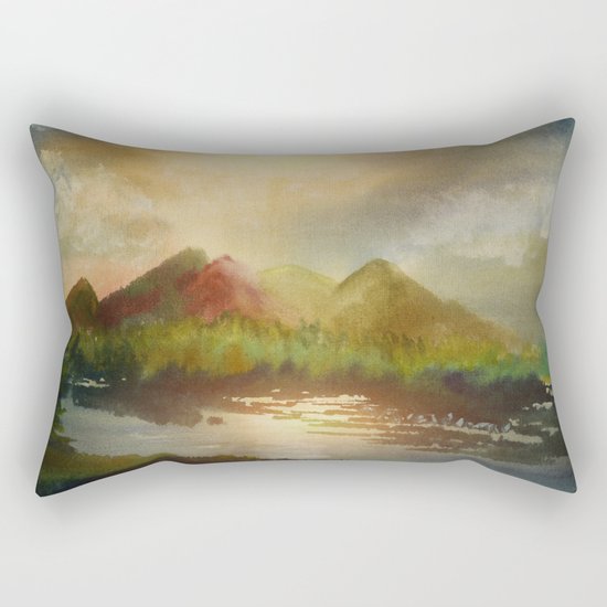 Calling The Sun XVIII Rectangular Pillow