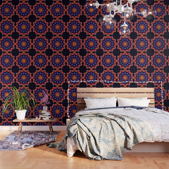Complex Mandala Wallpaper By Ludanayvelt Society6