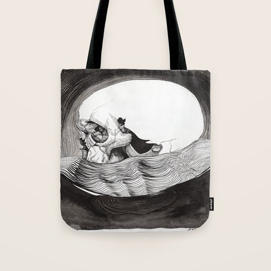 skull Tote Bag