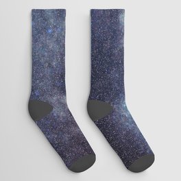 Milky Way galaxy, Night Sky Socks