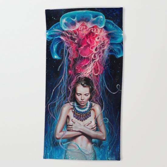 Metamorphosis Beach Towel