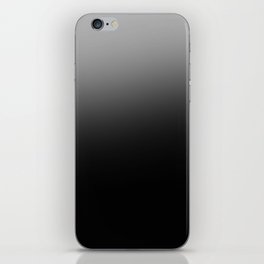 Black and White Gradient iPhone Skin