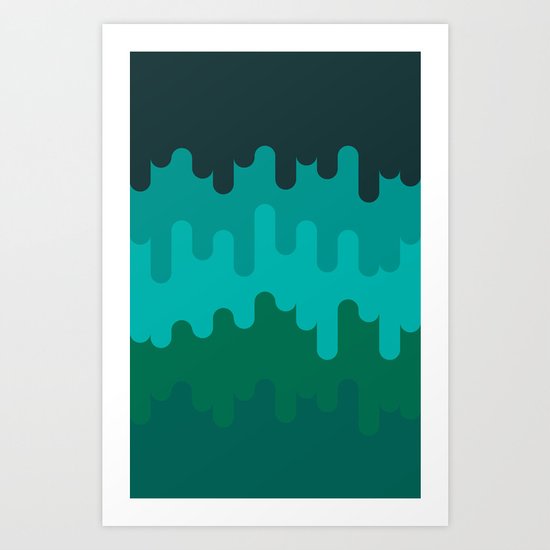 Water Art Print
