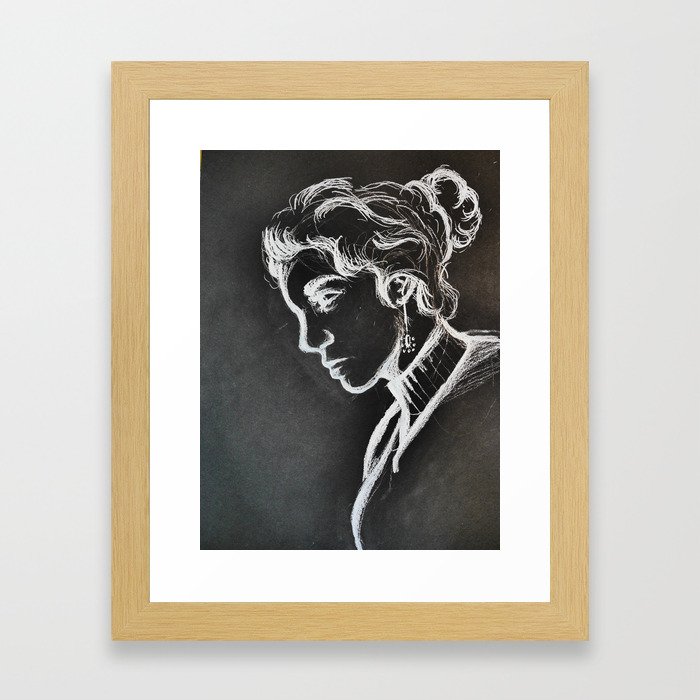 Portrait Framed Art Print