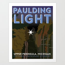 The Paulding Light Art Print