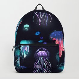 Jellyfish glow Backpack
