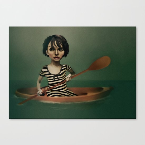 Denial Canvas Print