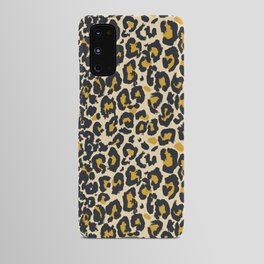 tan 00s leopard Android Case