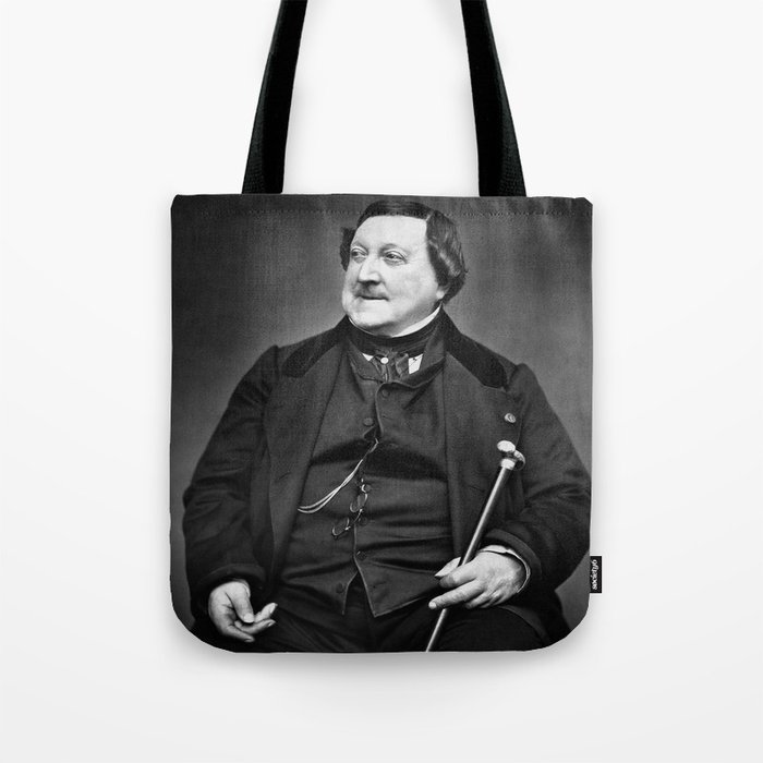 Etienne Carjat- portrait of Rossini Tote Bag