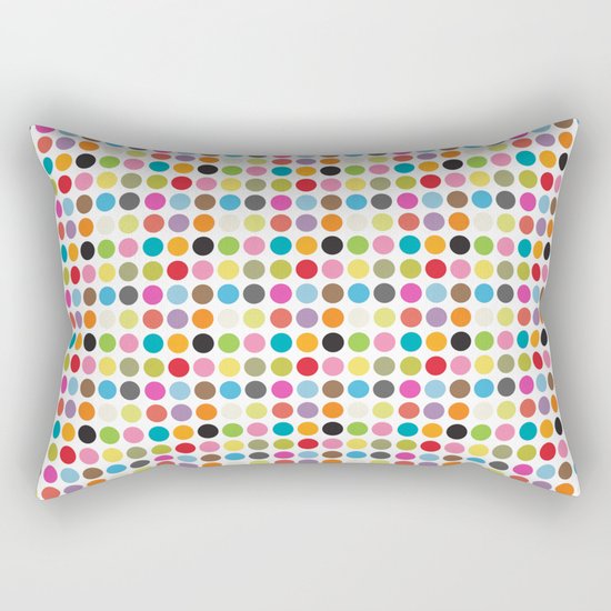 color pattern 6 Rectangular Pillow