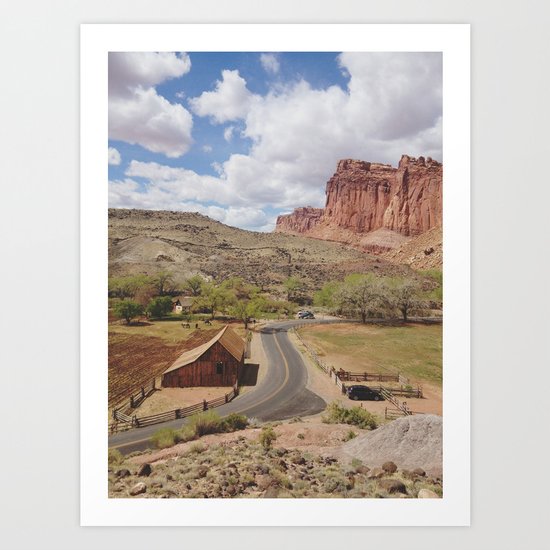 Capitol Reef Art Print