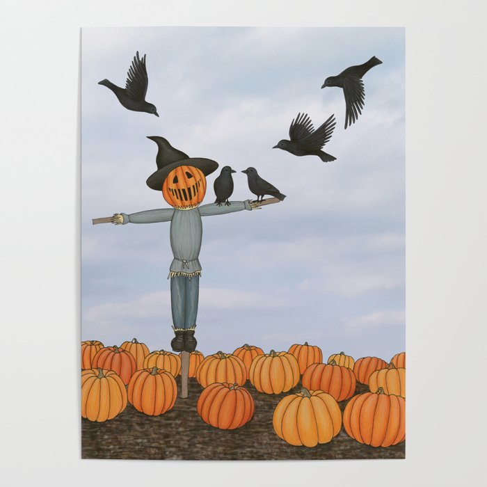 Pumpkin Patch Wall Art, Canvas Prints, Framed Prints, Wall Peels