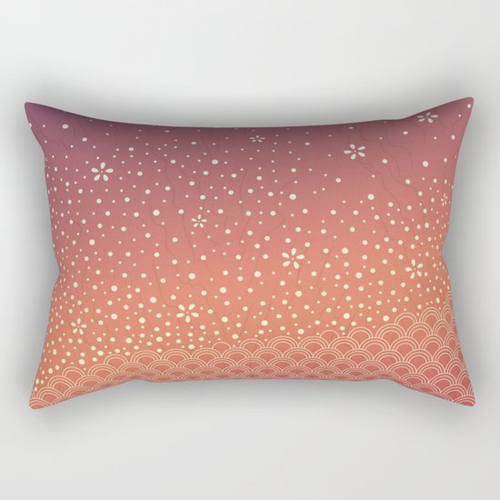 Spring Sunset Rectangular Pillow