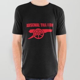 Arsenal Till I Die All Over Graphic Tee