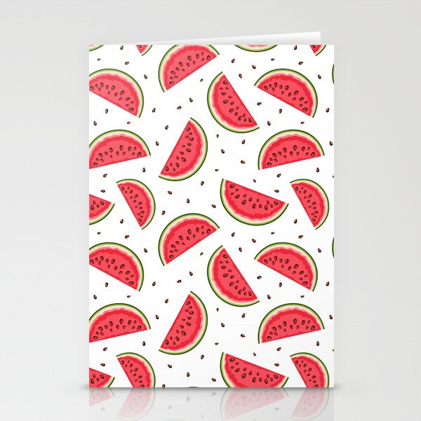 watermelon Fruit Lover Stationery Cards