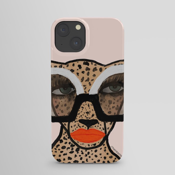 Cheetah In Shades iPhone Case