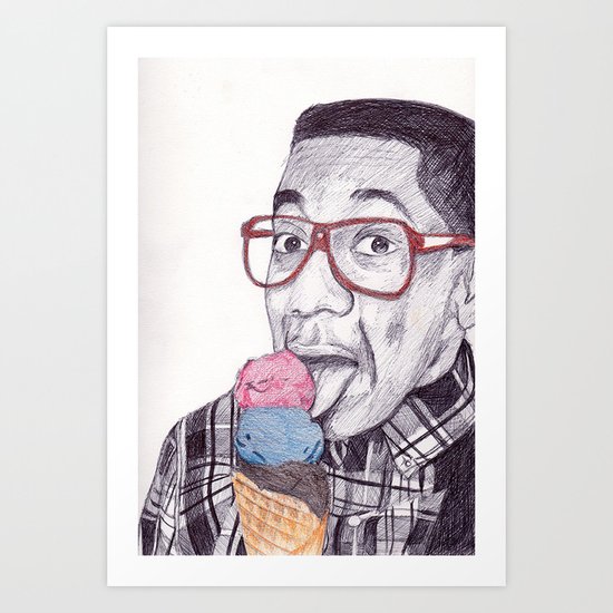 Urk Man Art Print