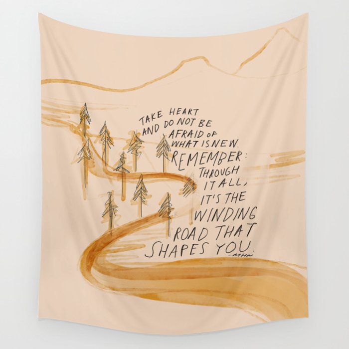 Remember Through it All Wall Tapestry by Morgan Harper Nichols