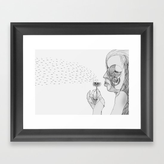 'Dandelion' Framed Art Print