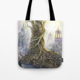 Le vieil arbre - The old tree Tote Bag