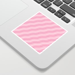 Modern Wave Pattern Sticker