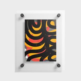 African Art Abstract Jungle #Pattern #Design Floating Acrylic Print