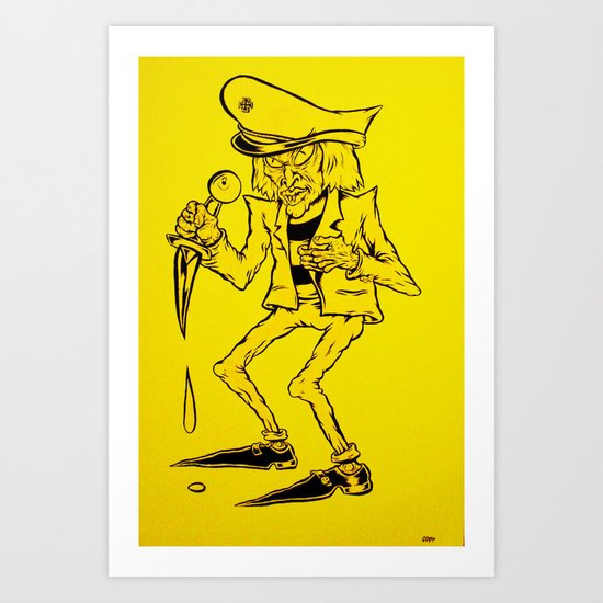 mod scum Art Print