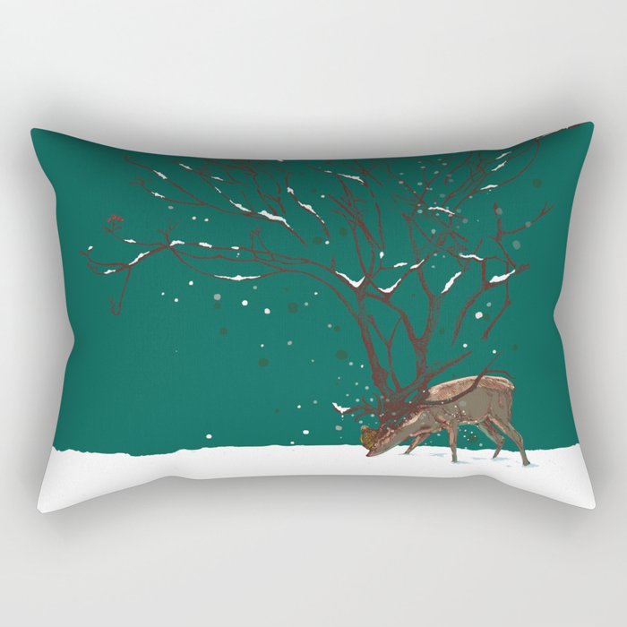 Winter Is All Over You Rectangular Pillow