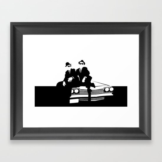 Blues Brothers Framed Art Print