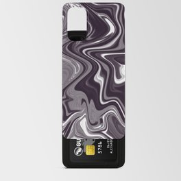 Black and White Groovy Pattern Android Card Case