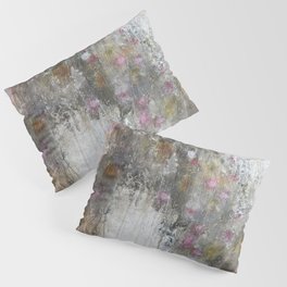 floral Pillow Sham | Abstract, Painting 