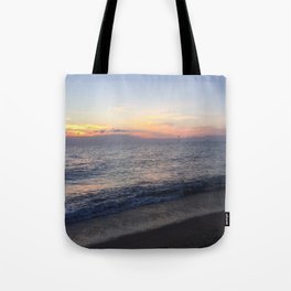 Ocean at Sunset Tote Bag