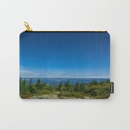 View from the Top Carry-All Pouch | Acadia, Mountaintop, Acadianp, Viewfromthetop, Photo, Nationalpark, Color, Topofthemountain, Digital, Acadianationalpark 
