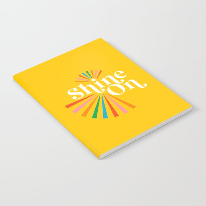 Shine On - Yellow Notebook