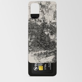 PHOENIX USA - black and white city map Android Card Case