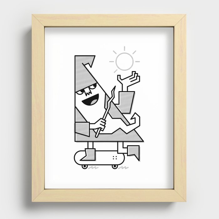 Wizard Recessed Framed Print