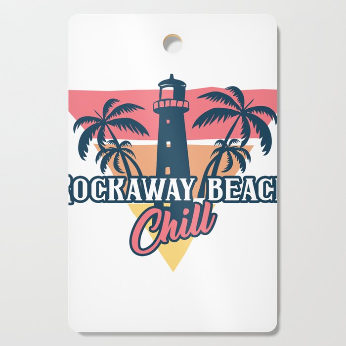Rockaway beach chill Cutting Board