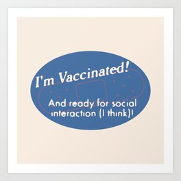 Vaxxed! 3 Art Print