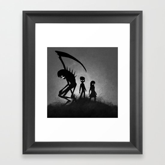 The Dream Is Over Framed Art Print