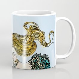 Jellyfish and Mermaid Coffee Mug
